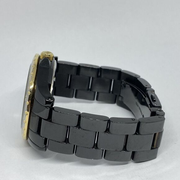 Michael Kors MK5173 Men's Black Stainless Steel Analog Dial Quartz Watch MP198 - Picture 9 of 12